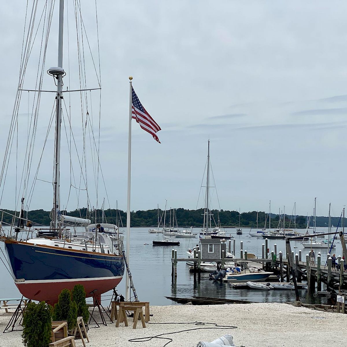 Boat Maintenance Jamestown RI Dutch Harbor Boat Yard